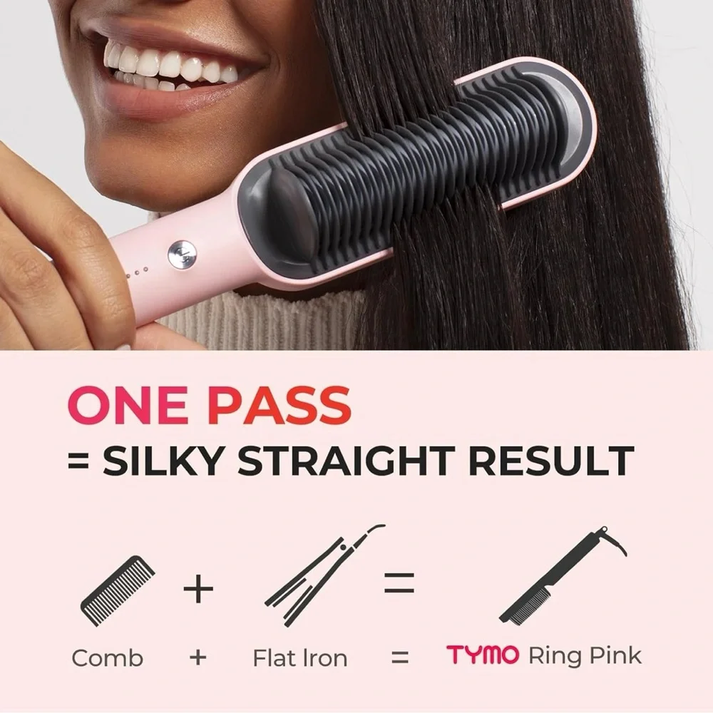TYMO Ring Hair Straightening Comb - Picture 3 of 10